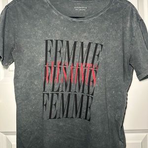 All Saints Graphic Tee